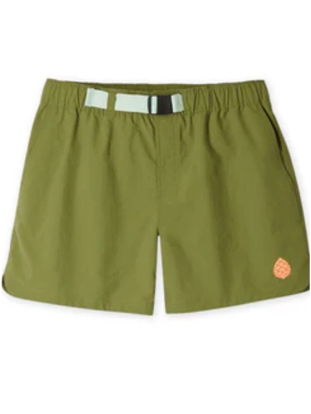 Stio NWOT Ladies Goodwin 5" Shorts In Mountain Thyme with Mint Belt